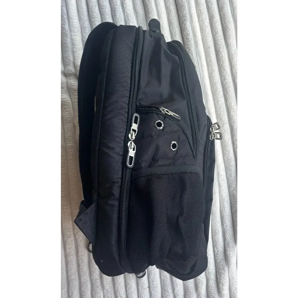 Swiss Gear Scan-Smart with AirFlow Technology Backpack Black Heavy Duty Storage